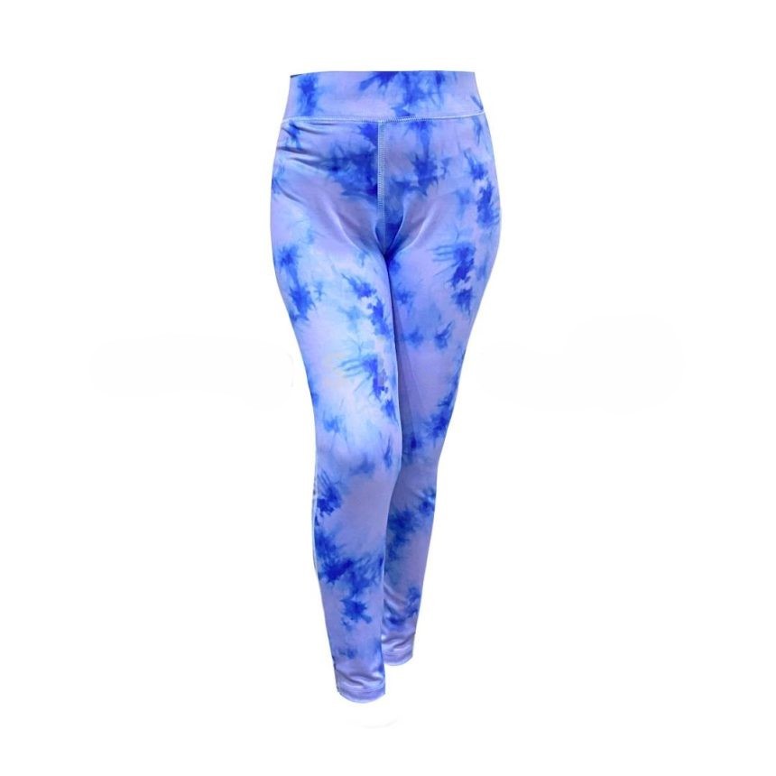 High Waisted Printed Stretch Pant
