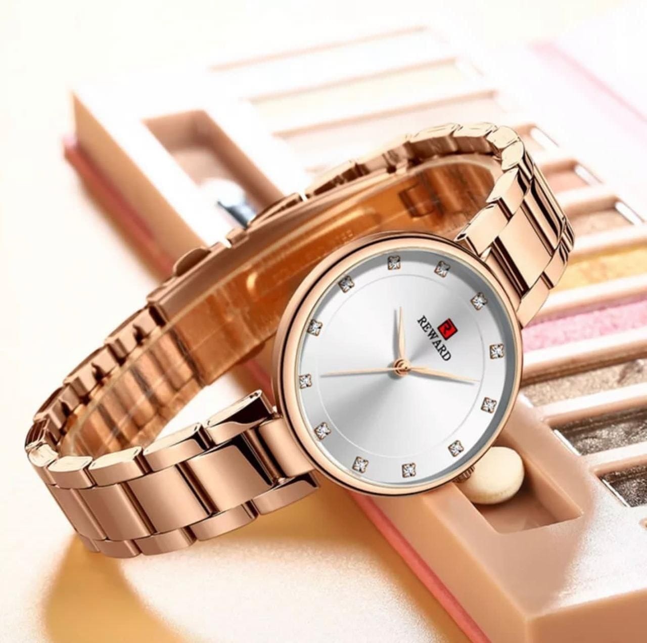 Stainless Steel Luxury Ladies Watch