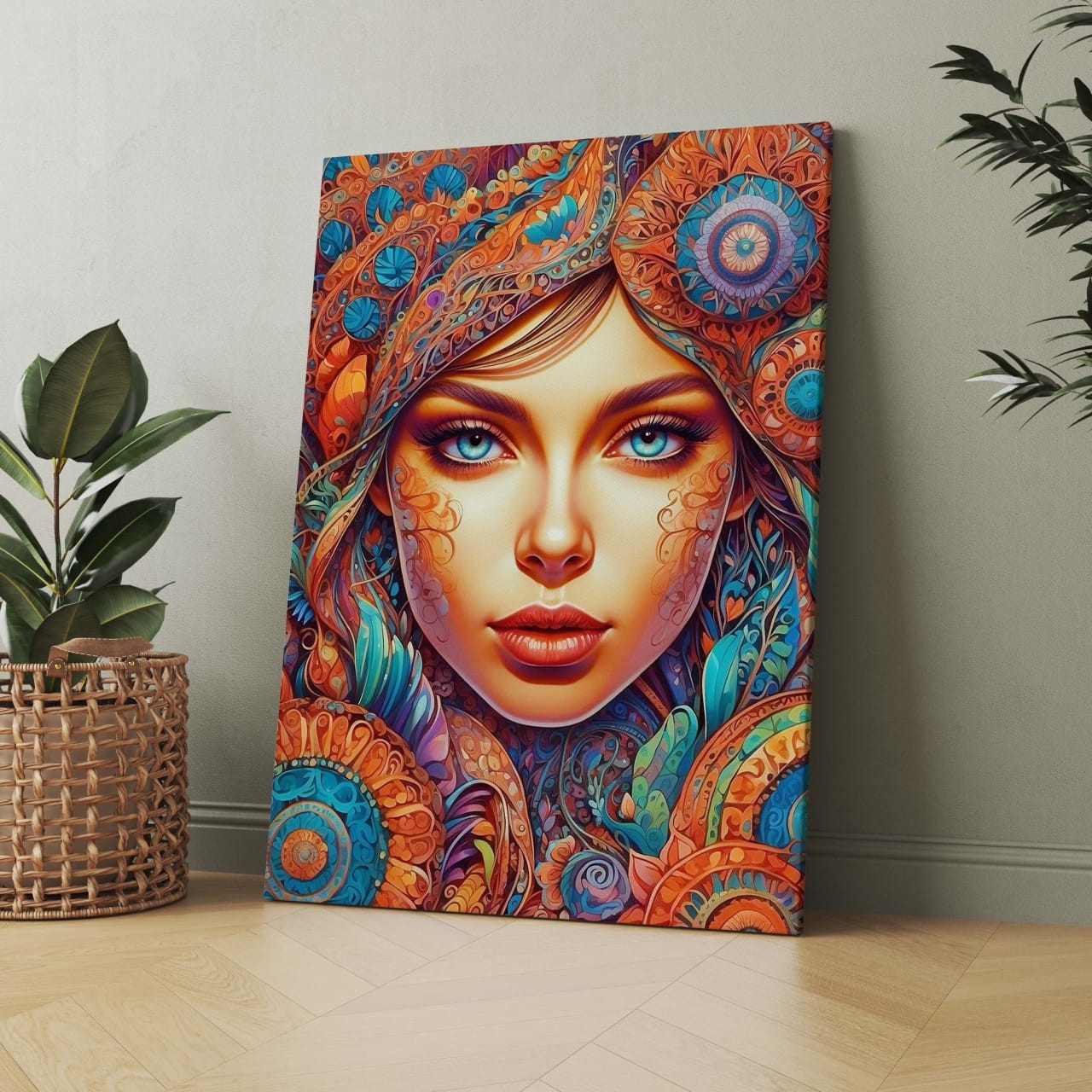 Women Painting Home Decor Wall Art For Living Room Decor