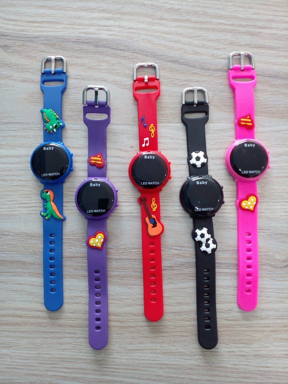 LED Kids Cartoon Watch