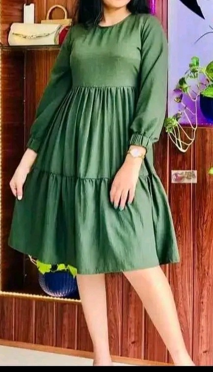 New Trendy Short Frock Women's Fashion Dress