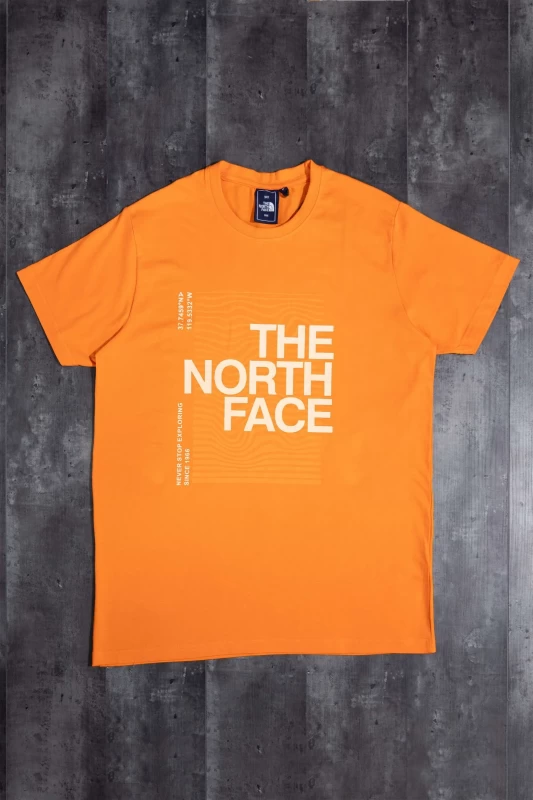 Printed T Shirts - Orange