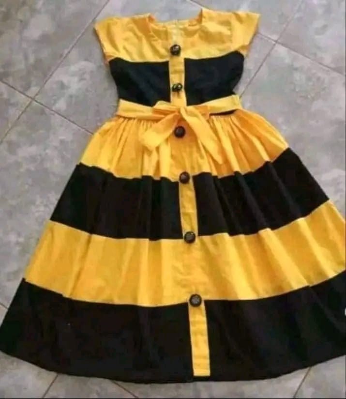 Black & Yellow Frock