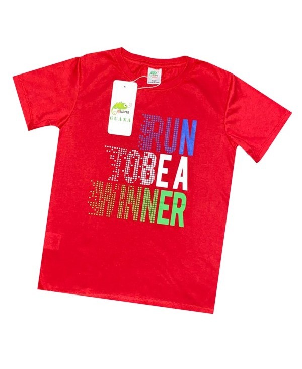 Run to be a winner Kids T Shirts