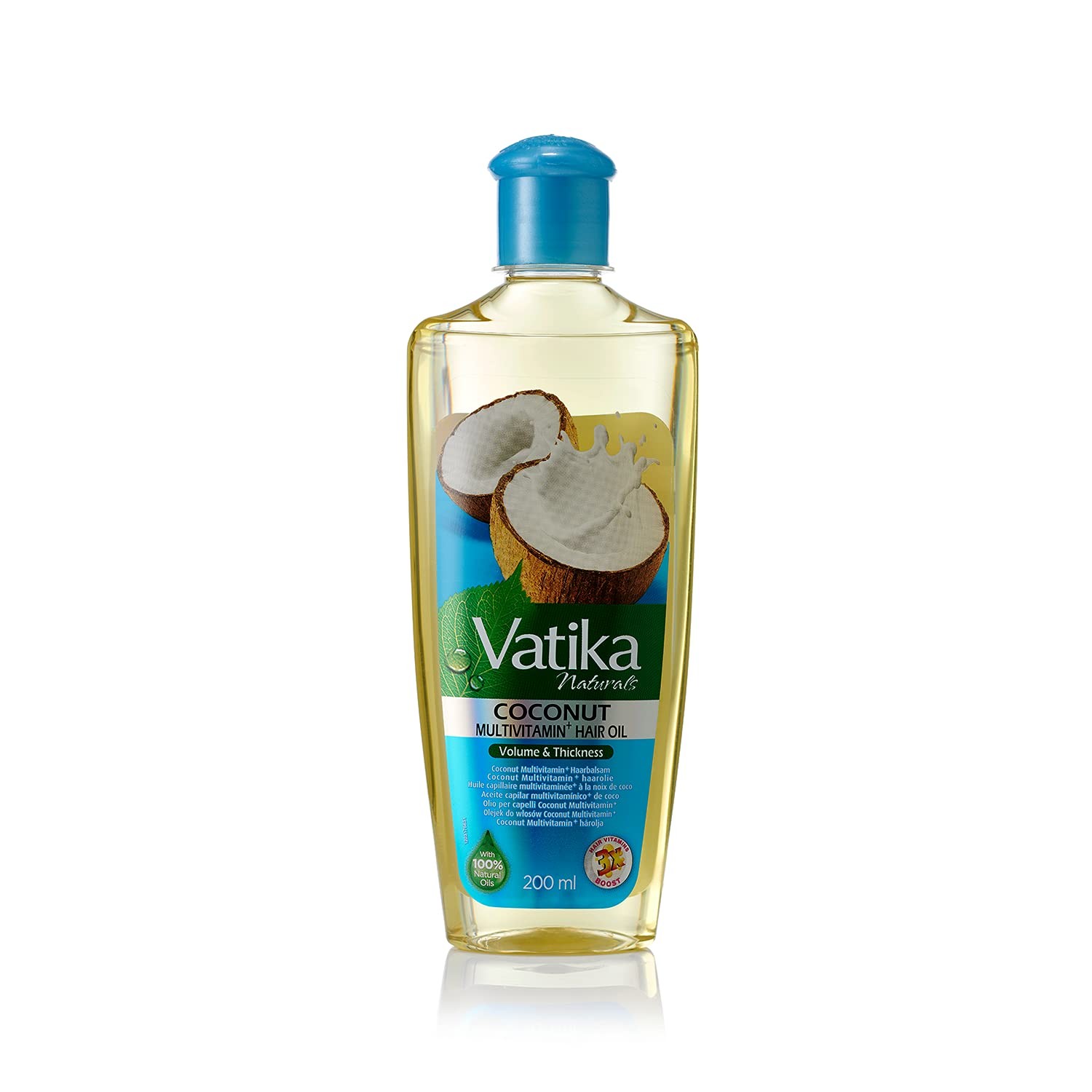 Vatika Enriched Hair Oil With Coconut Oil 200ml