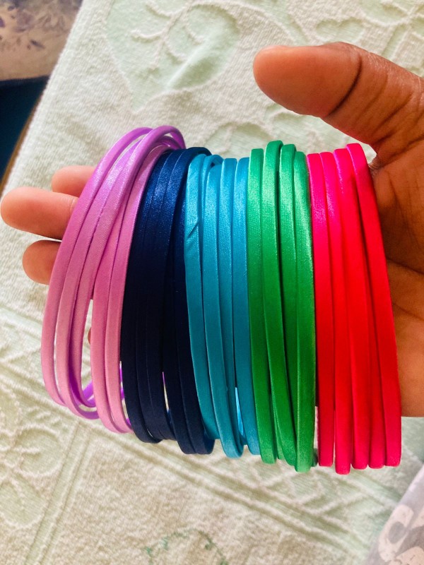 Plain Hair Bands 25Pcs Pack