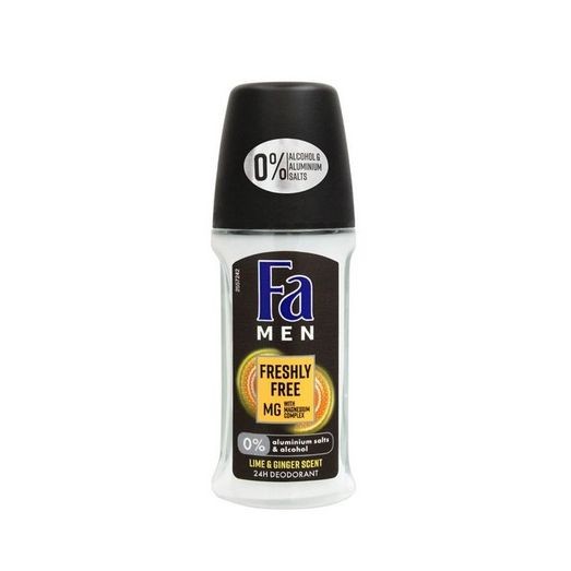 Fa Deodorant Roll-On Lime And Ginger Scent For Men (50ml)