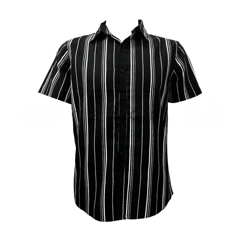 Multi Striped Short Sleeve Shirt