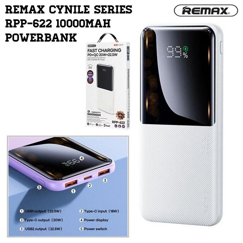 Remax Cynile Series RPP-622 10000mAh Power Bank