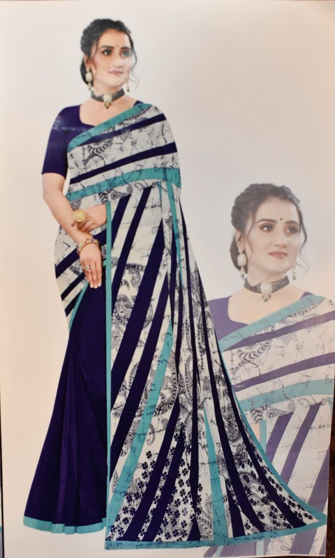 New desing saree with stripes
