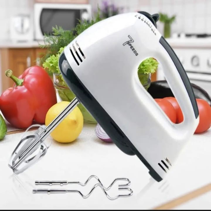 7 Speed Hand Beater, Hand Mixer 180W