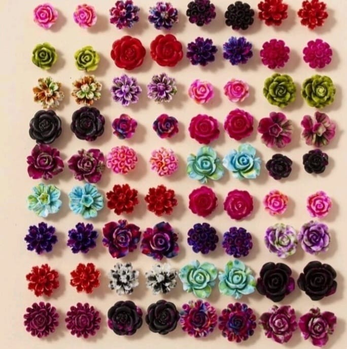 32 Pairs Of Earrings Set Trendy Multiear Hole Combination Earrings Simple To Take Off To Prevent Fashion Diamond Earrings Women