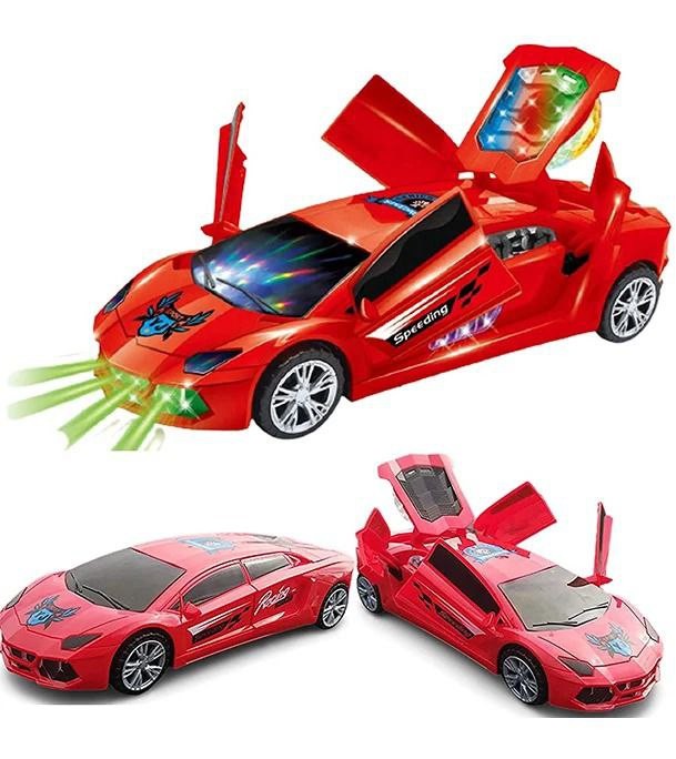 Super Car Automatic Openable Door Car with Light Music