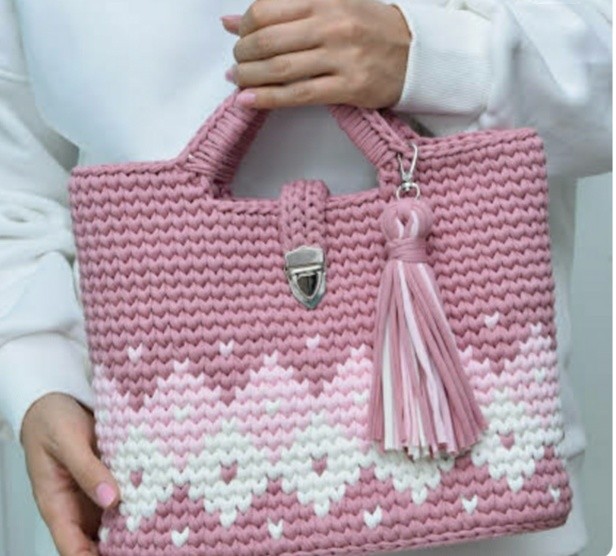 Handmade crochet bags