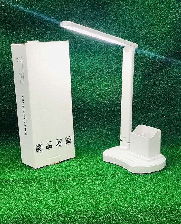 LED Table Lamp with Pen Holder