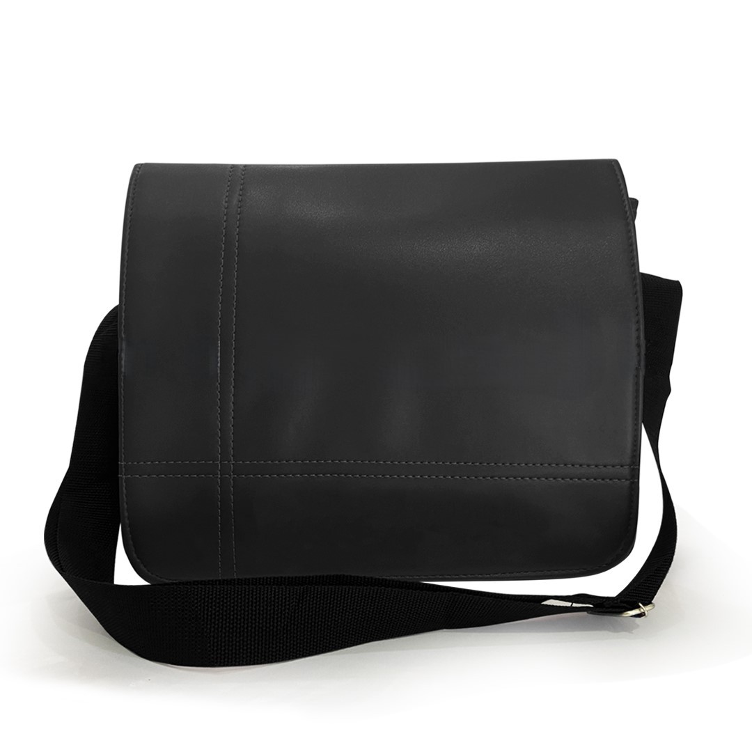 Men’s Medium Side Bag – Black