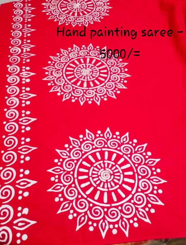 Hand Painting Saree