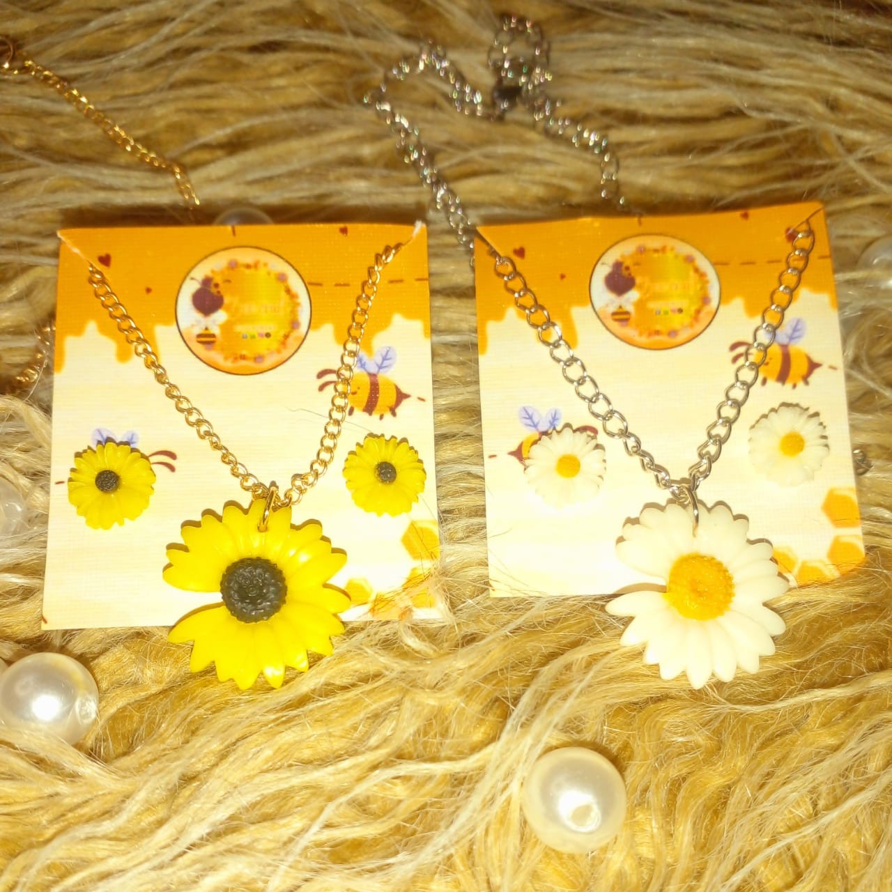 Polimer clay Art Jewellery Set