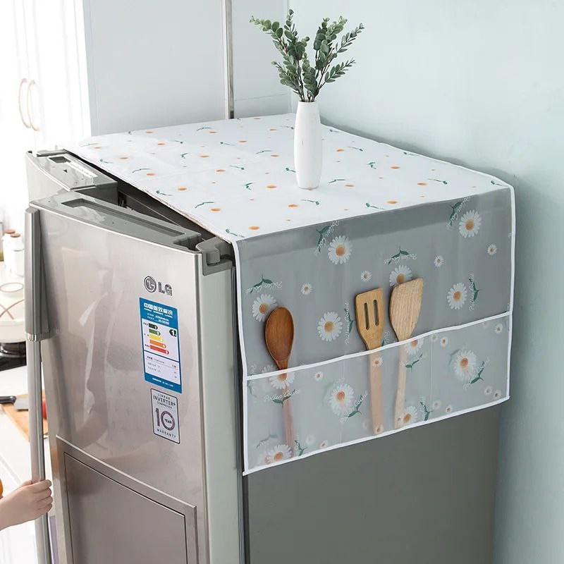 Fridge Cover with Pocket