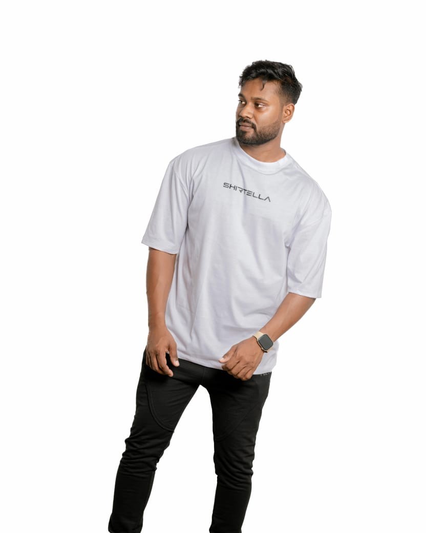 Oversize ( baggy ) t shirt Black And White color T shirts