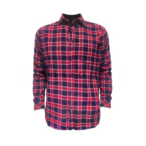 Red Checked Long Sleeve Shirt