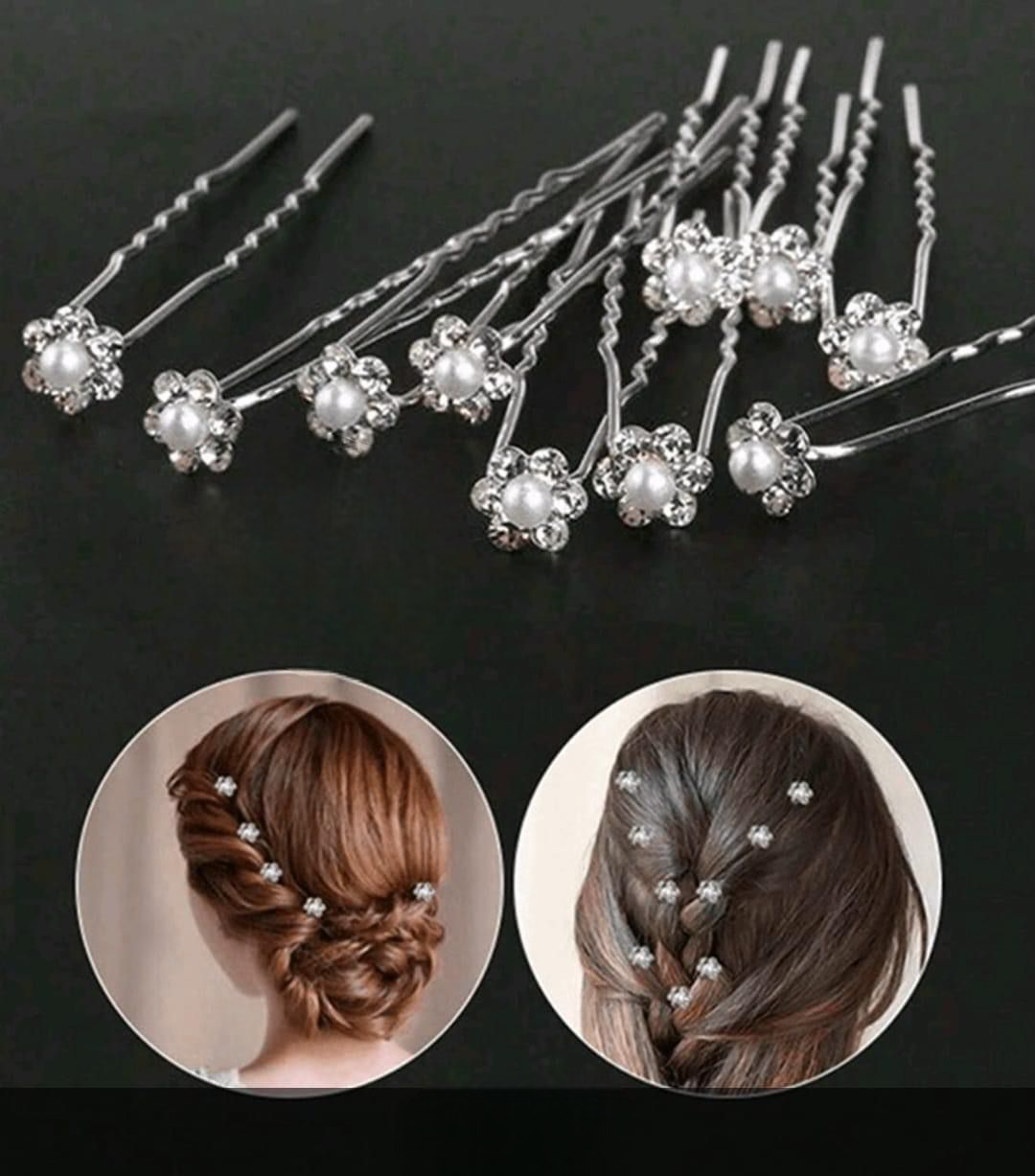 Bridal Hair Pins 5 Pcs Pack