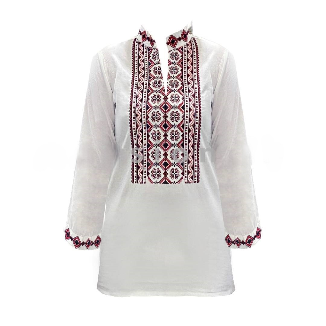 Front Embroidered Kurta Top