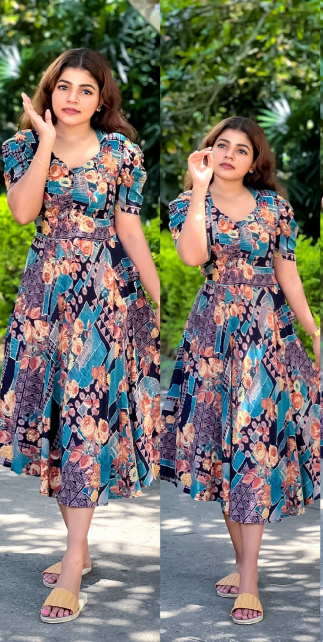 stylish and contemporary frocks for women