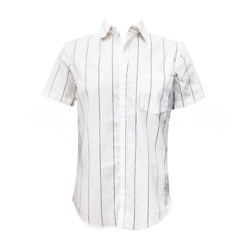 Thin Striped Short Sleeve Shirt