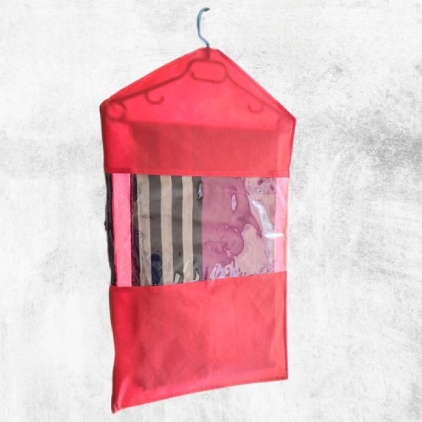 Hanging Saree Cover Wardrobe Organiser