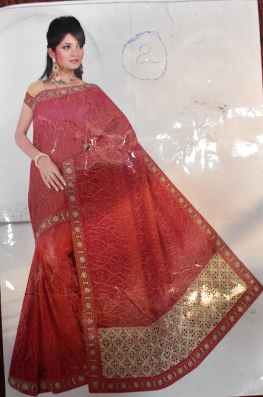 Pink Saree for Ladies