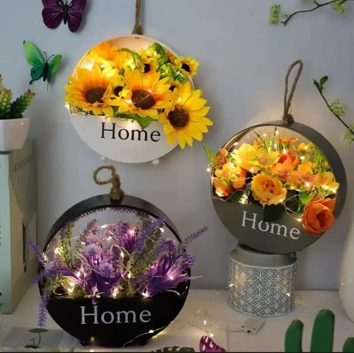 Home Garden luxurious decorating shelf -(Without flowers and lights)