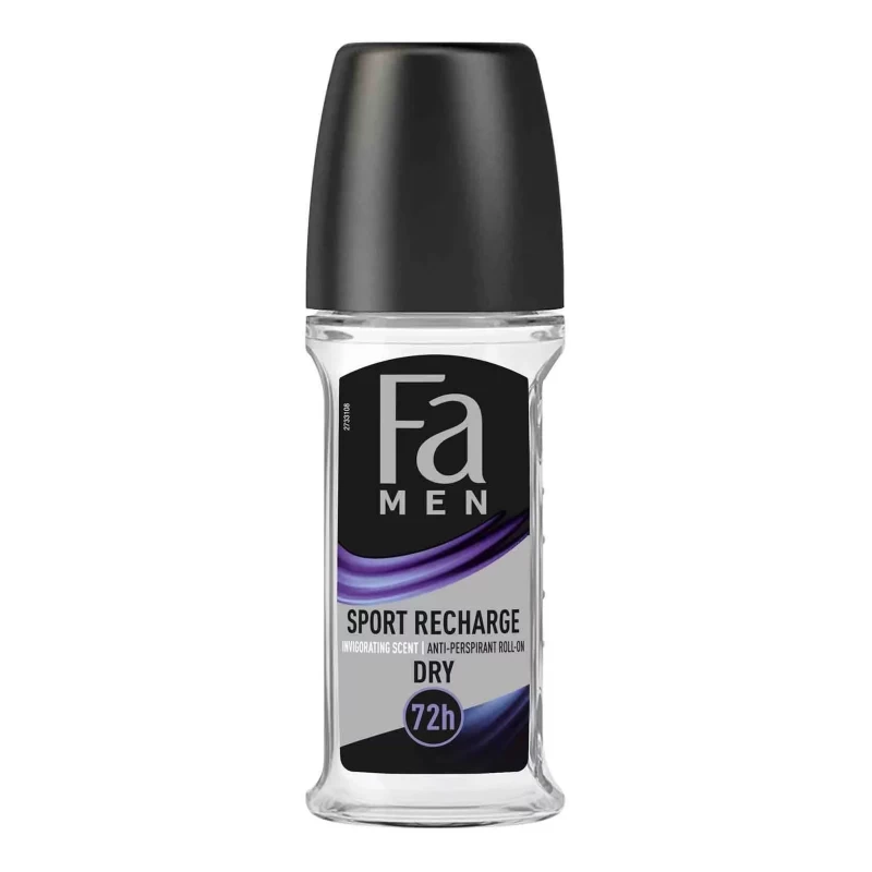 FA MEN SPORT RECHARGE ROLL ON 50ML