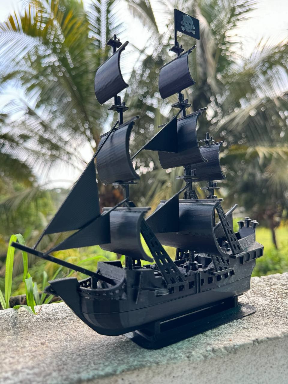 The Black Pearl 3D Ship