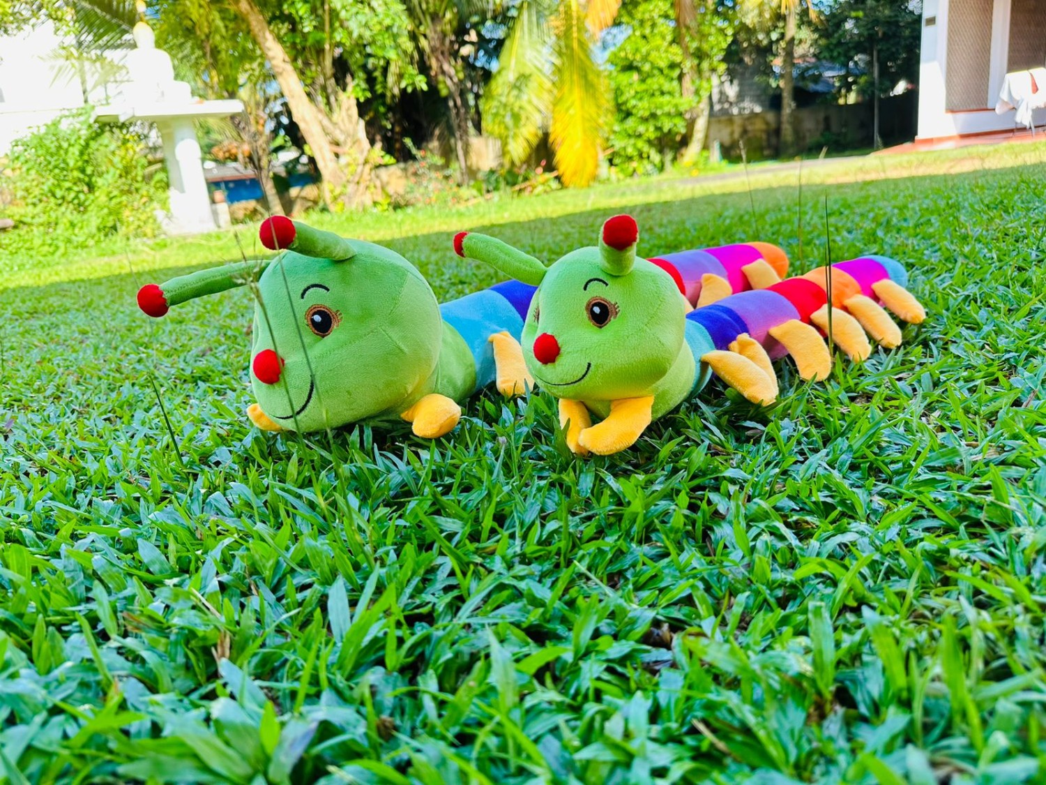 Kiddos Favorite Colorful Caterpillar Soffit Toys
