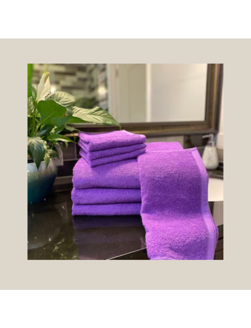 Hotel Grade Purple colour Towel