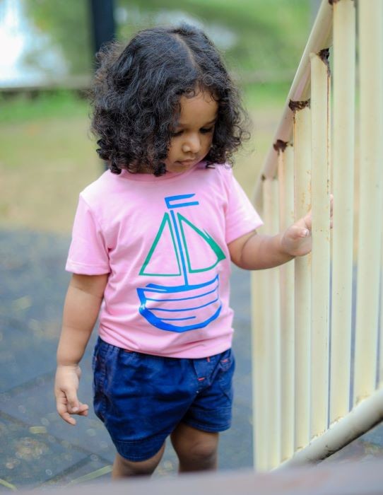 Sea Boat Kids T Shirts