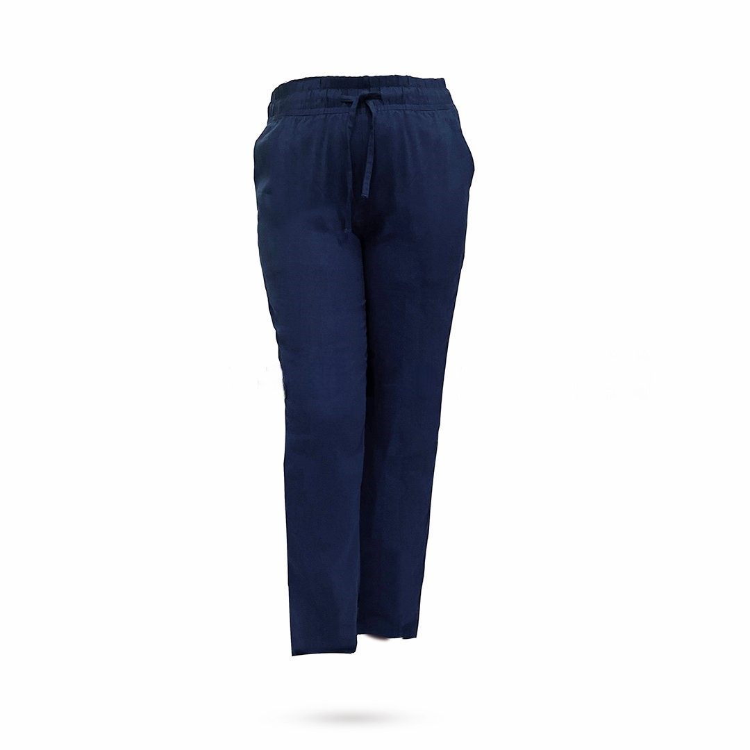 Casual Solid Linen Pant