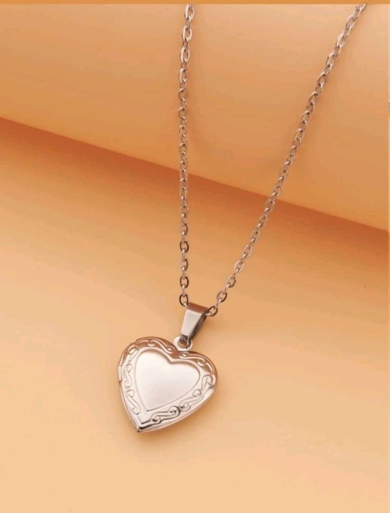 Heart Shaped Locket Necklace