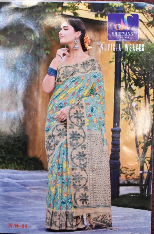 Cotton Saree With Beautiful Border