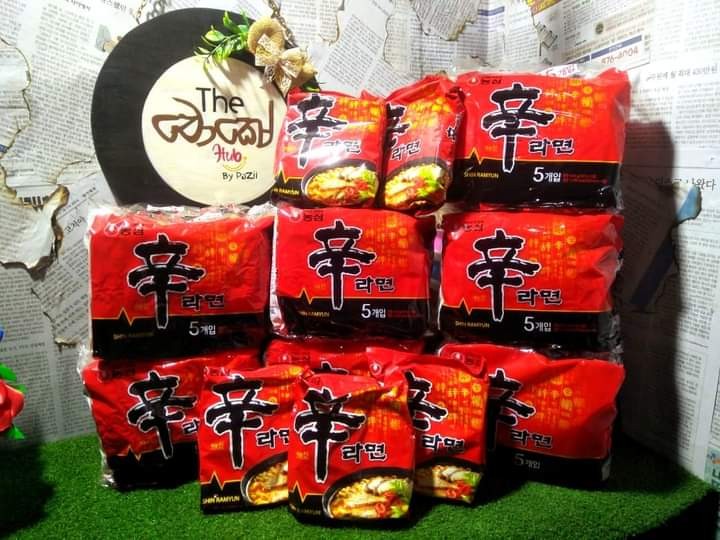 Korean Shin Ramen ( 120 g × 5 Package)