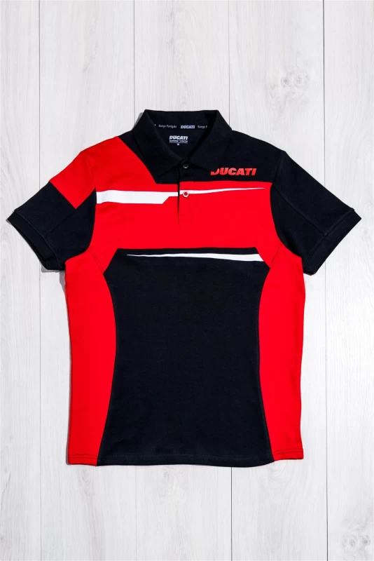 Motorsports Polos T Shirts - Red