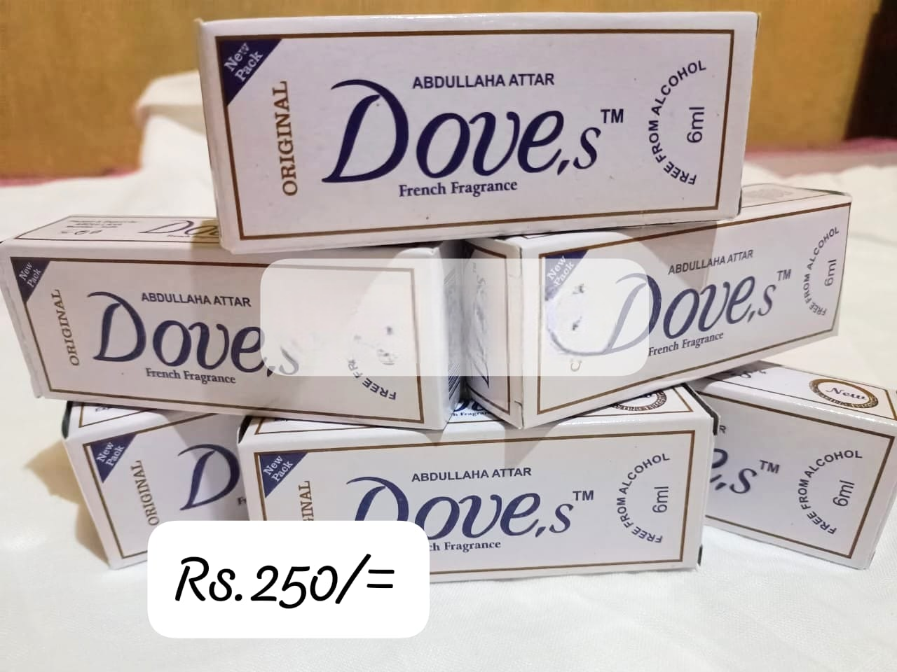 Dove's Fragrance Perfume - 6ml Long Lasting Attar Perfume