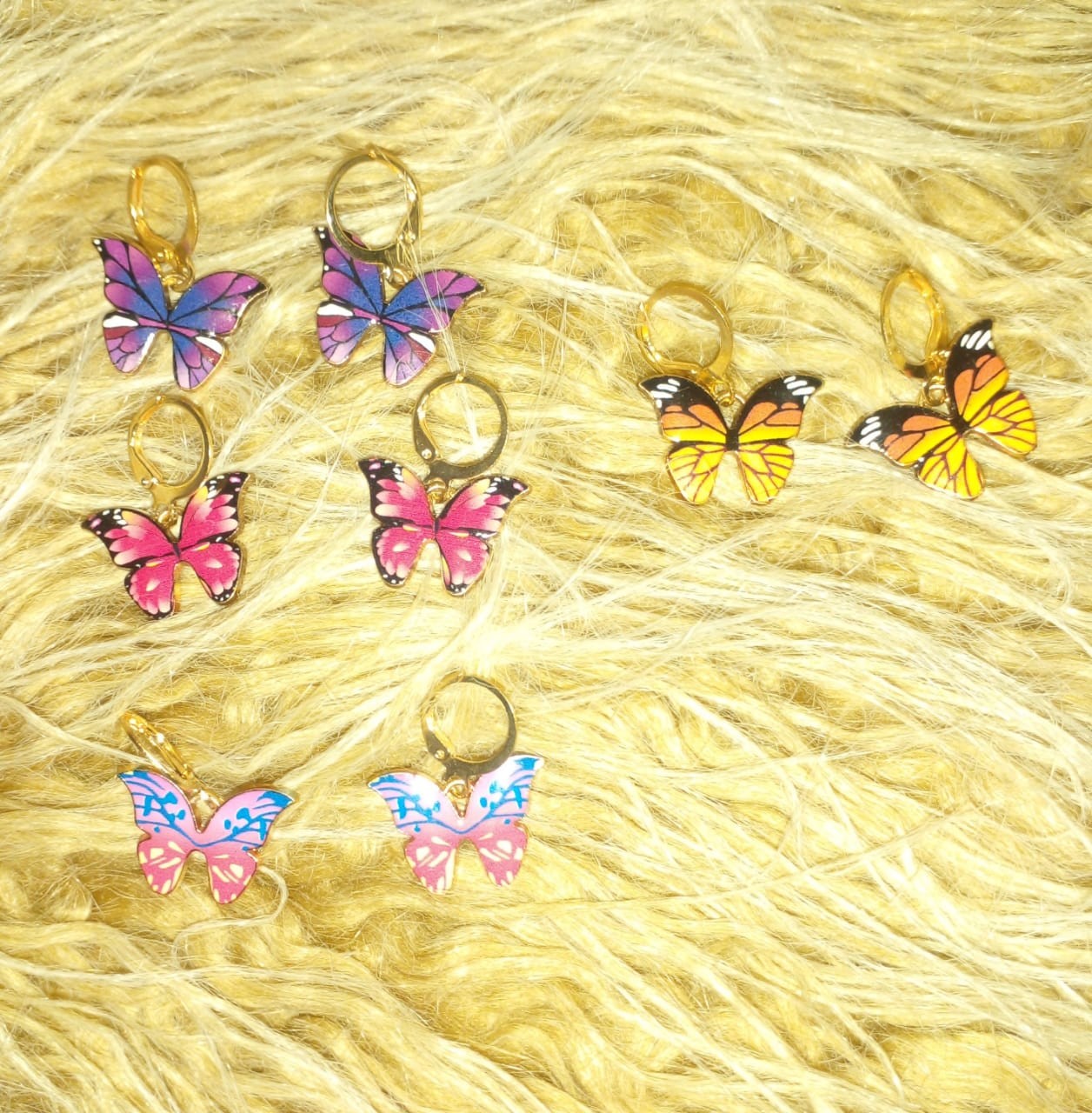 Butterfly design earrings