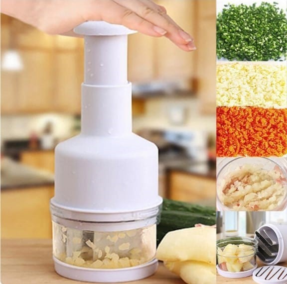 Onions Vegetables Chopper Home Kitchen Food Chopper, Hand-Powered