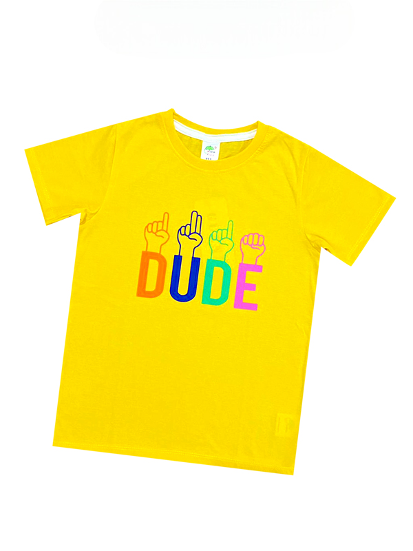 Dude Kids T Shirts