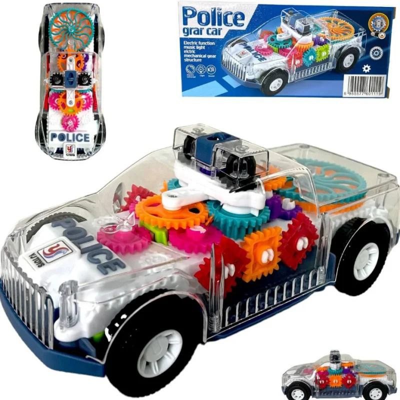 Police Transparent Car Toy