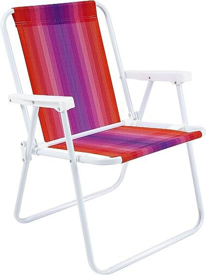 Striped Foldable Chair (P00815)