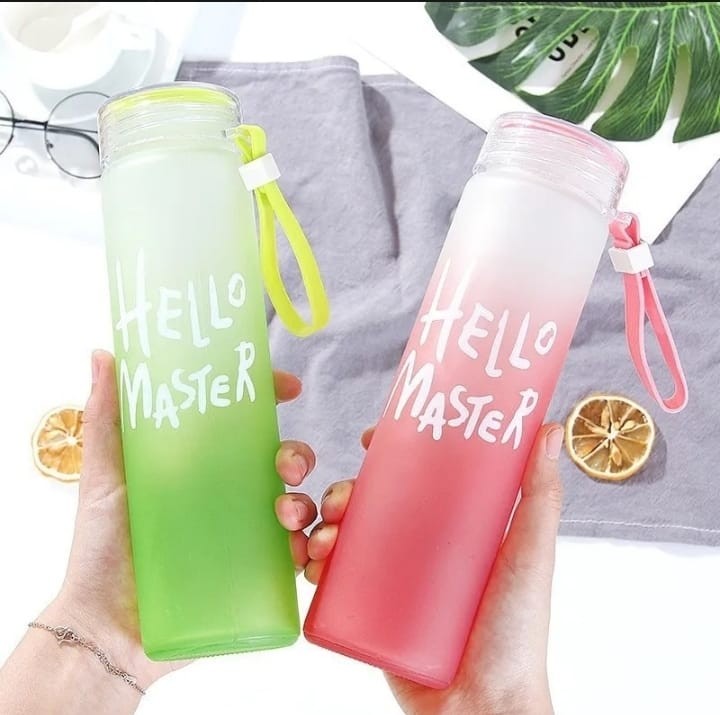 New Design Luxury Glass Water Bottle