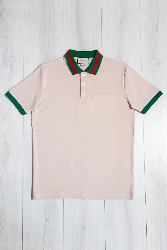 Design Polo T Shirt - Pink